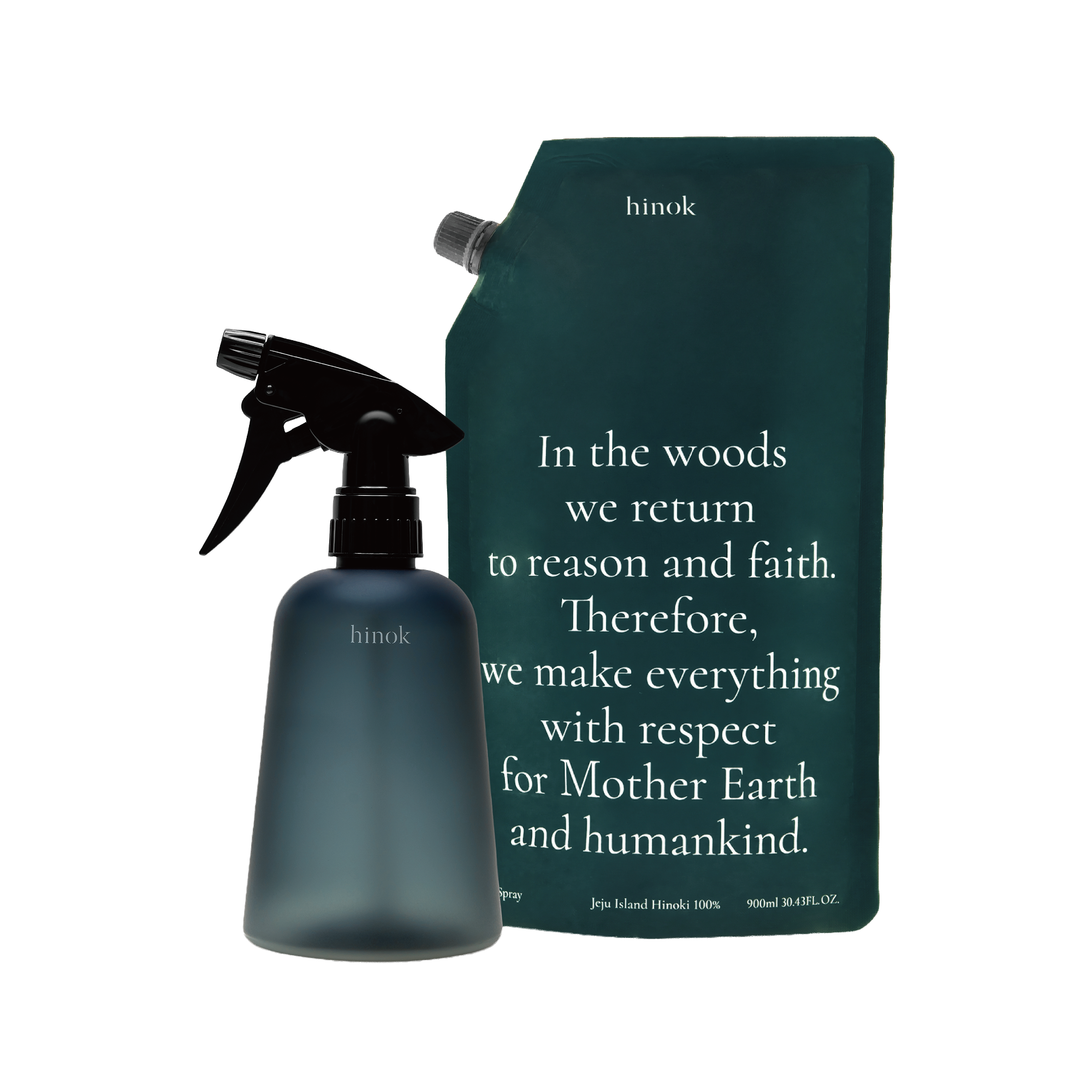 The Spray Set: refillable cypress deodorizer | hinok
