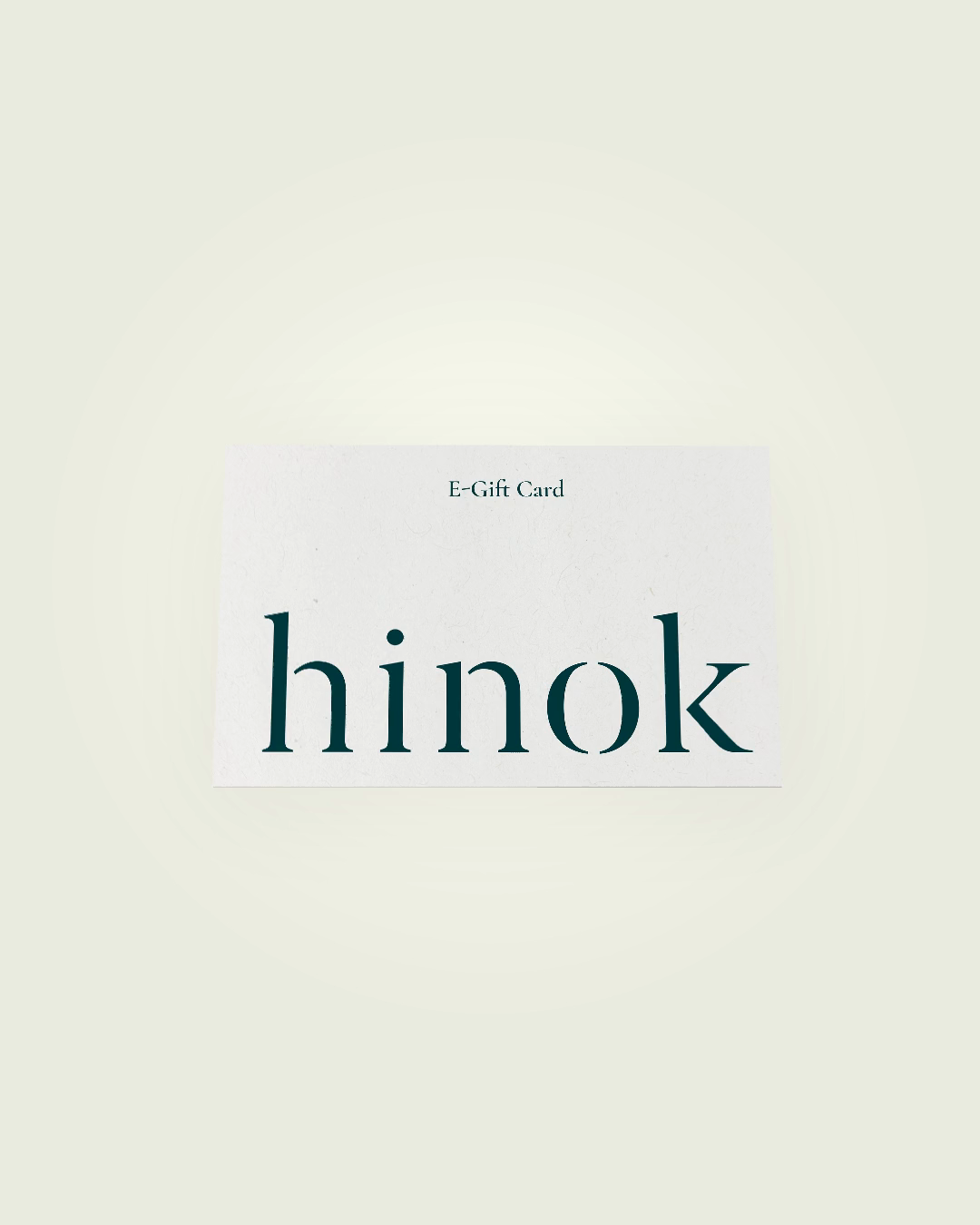 hinok E-Gift Card
