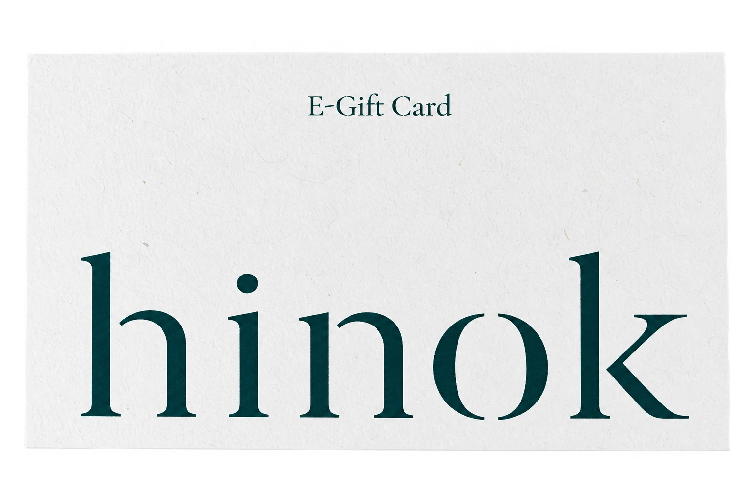 hinok E-Gift Card