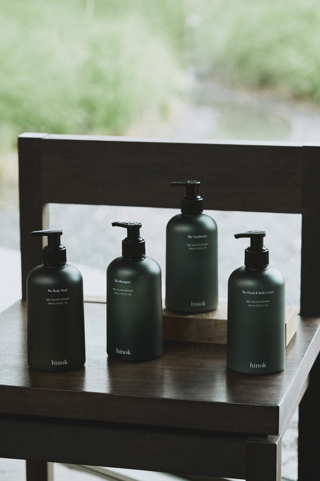 Keep the shower bottles in use.